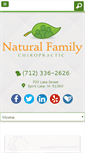 Mobile Screenshot of naturalfamilychiro.com